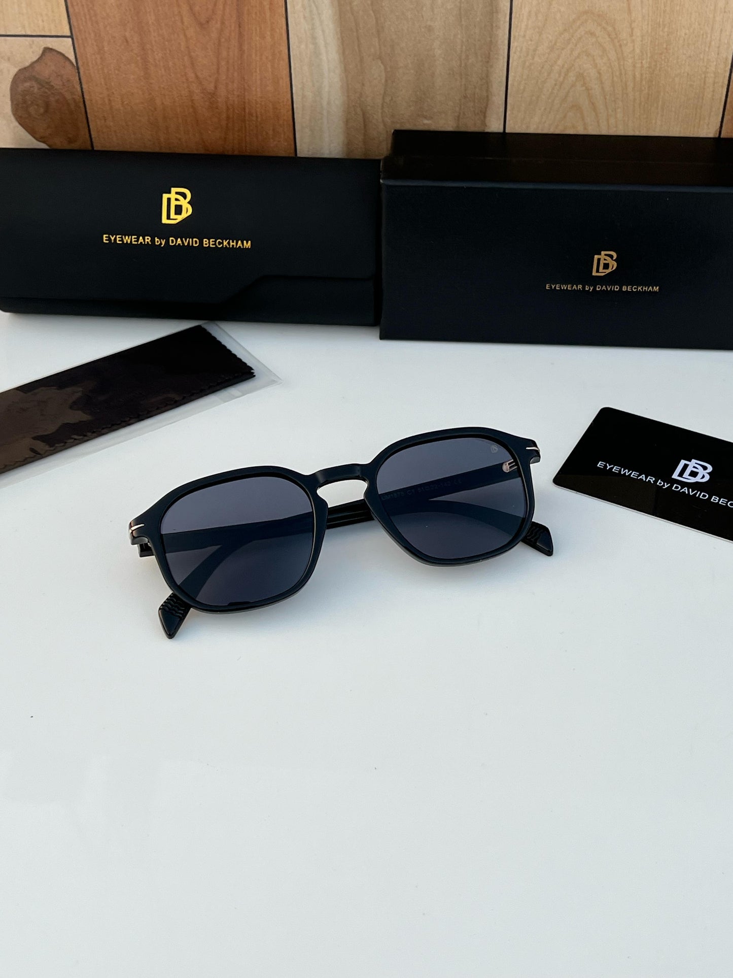 David Beckham Full Black (1875) Sunglass With Og Kit And Packing