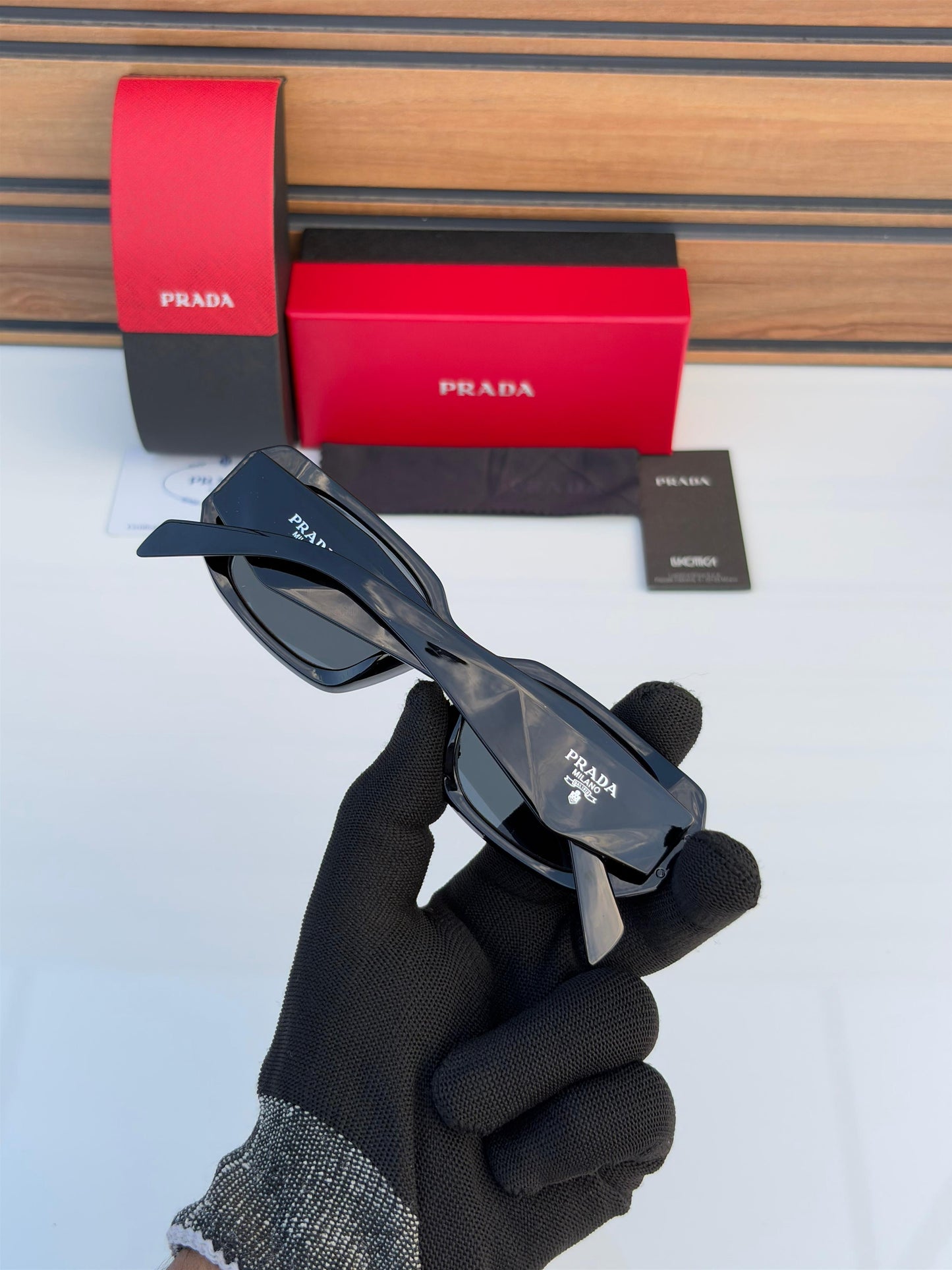Prada Black (8679) Sunglass With Og Packing