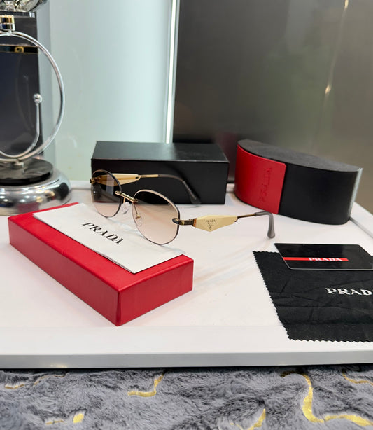 Prada Milano Cream Luxury Shade With Original Packing Store Article