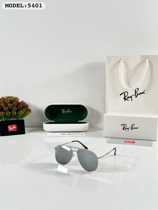 Rayban Reverse Silver Mercury (5401) sunglass With Og Kit And Packing