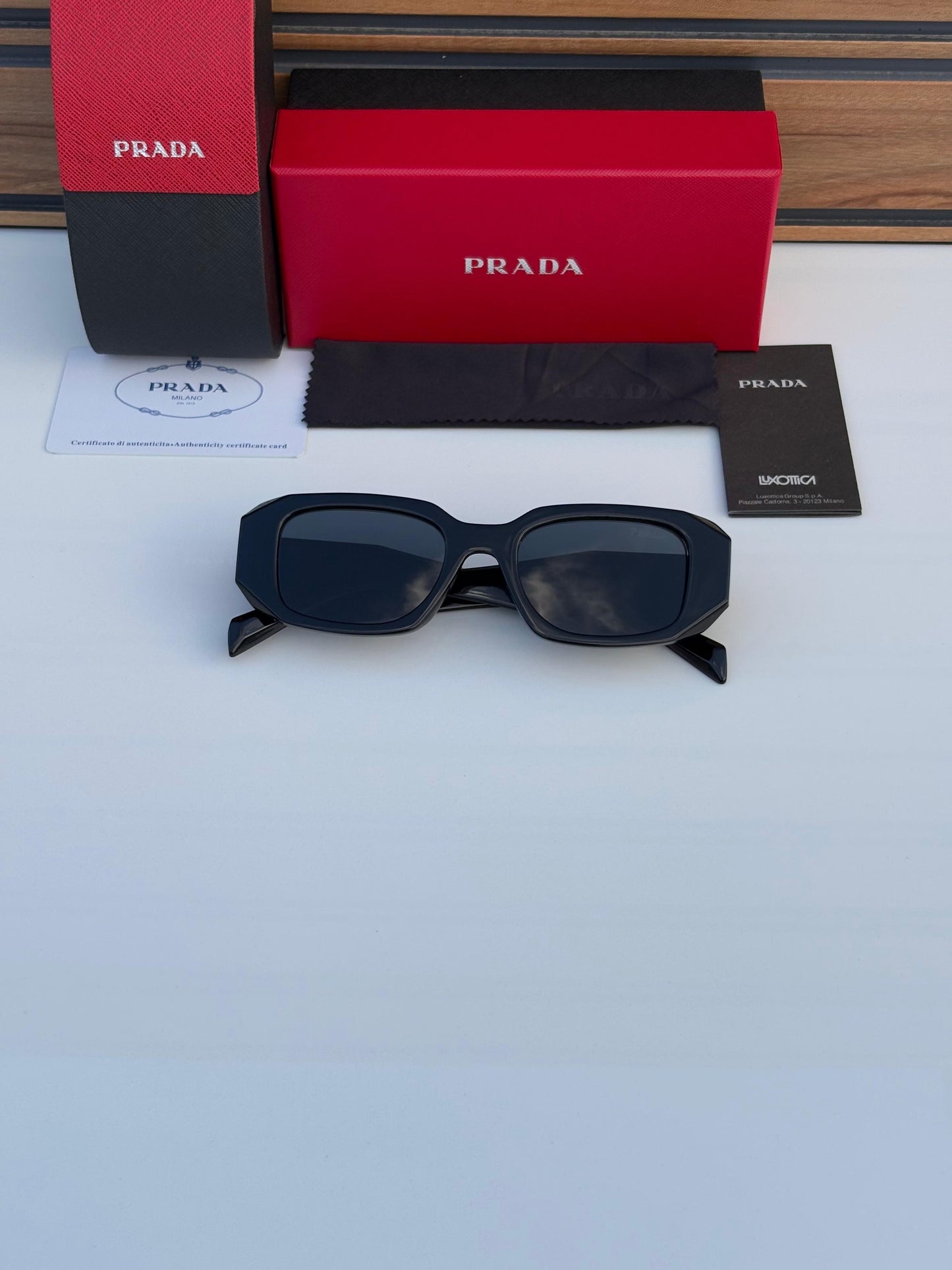 Prada Black (8679) Sunglass With Og Packing