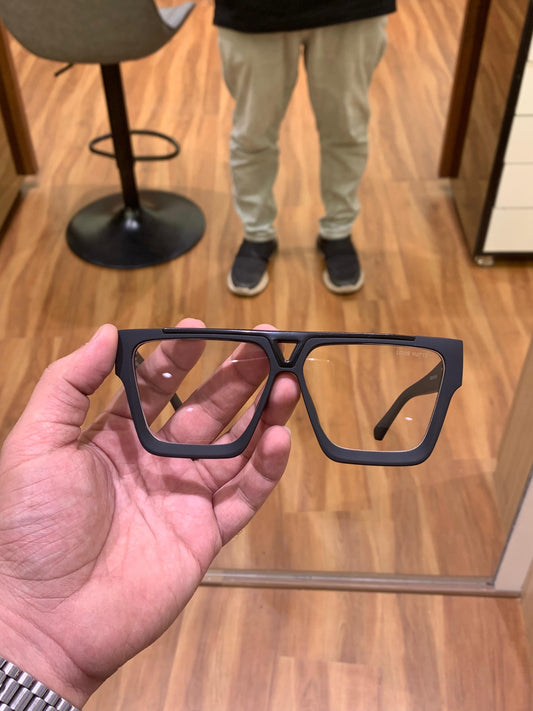 Louis Vuitton Square Evidence Black Plano (1502) Frame With Og Kit And Packing