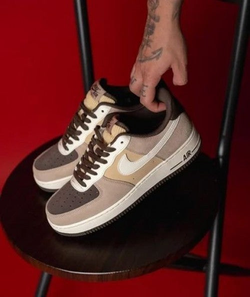 Nike AirForce 1 Hemp Coconut Milk Suede Quality Woth Og Box And Packing