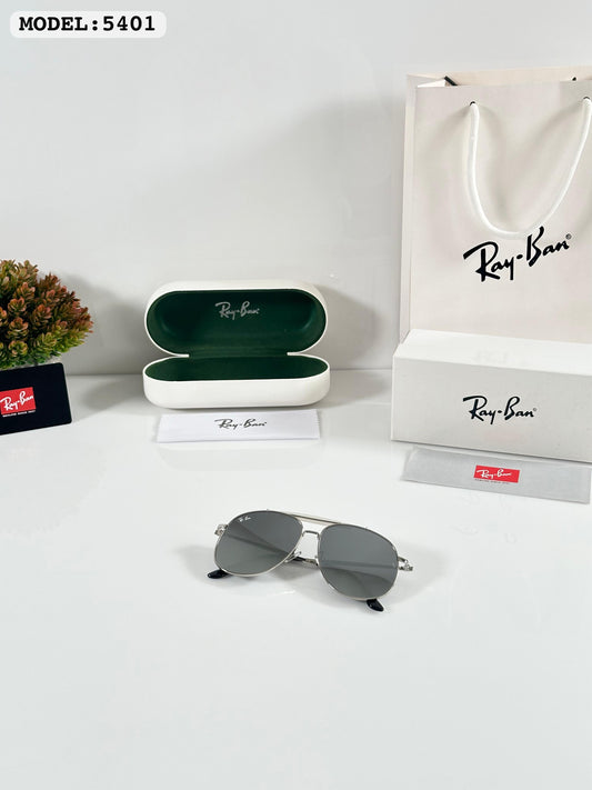 Rayban Reverse Silver Mercury (5401) sunglass With Og Kit And Packing