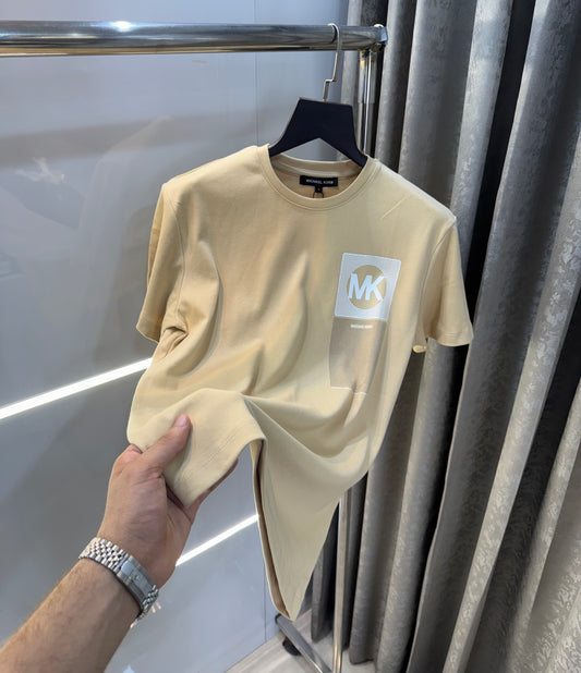 Michael Kors Beige Premium Smart Fit T-Shirt