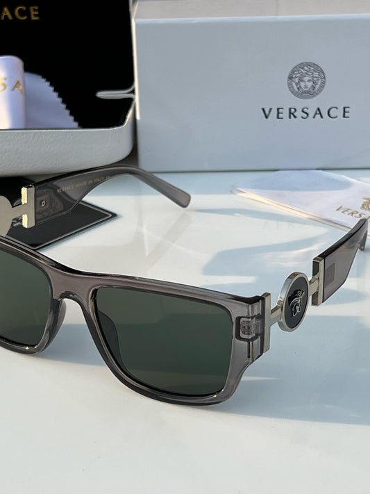 Versace Grey Green (250) Sunglass With Original Packing