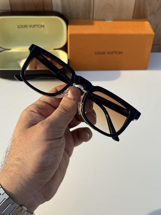 Louis Vuitton Black brown (1008) Sunglass With Original Packing